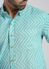 Cotton Printed Full Sleeve Shirt